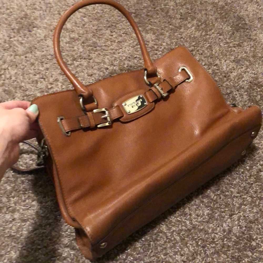 Michael Kors Hamilton Leather Tote